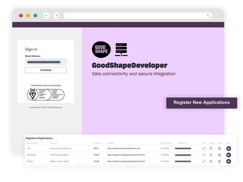 GoodShape Developer